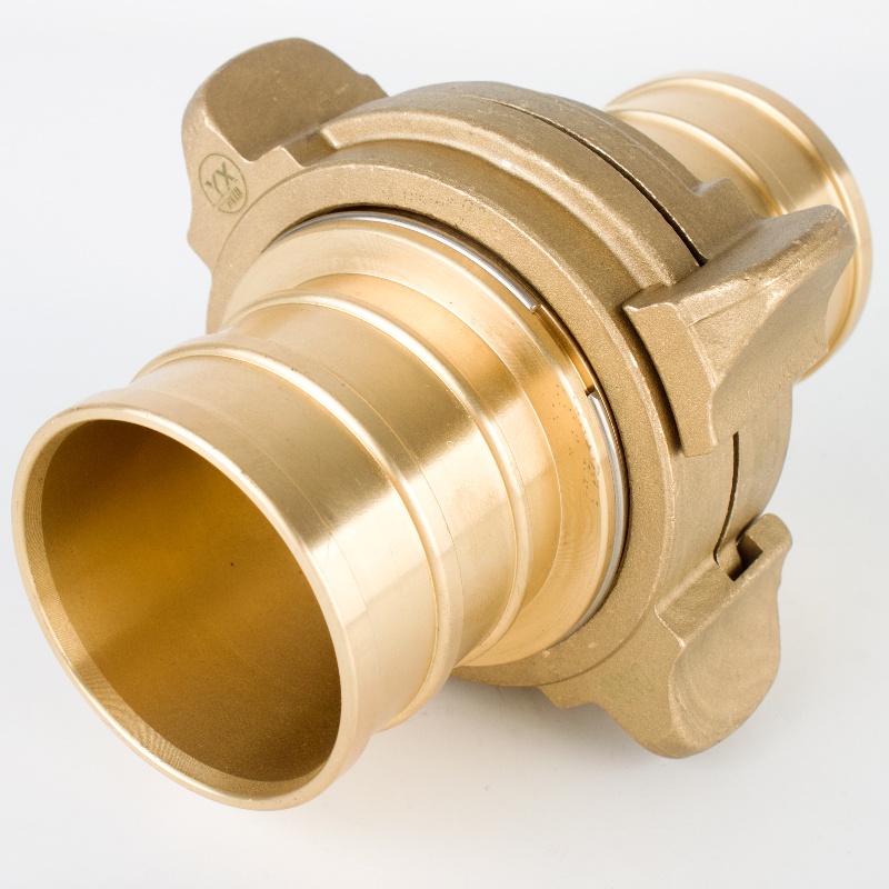 BJ中岛式水带接口（黄铜材质）
