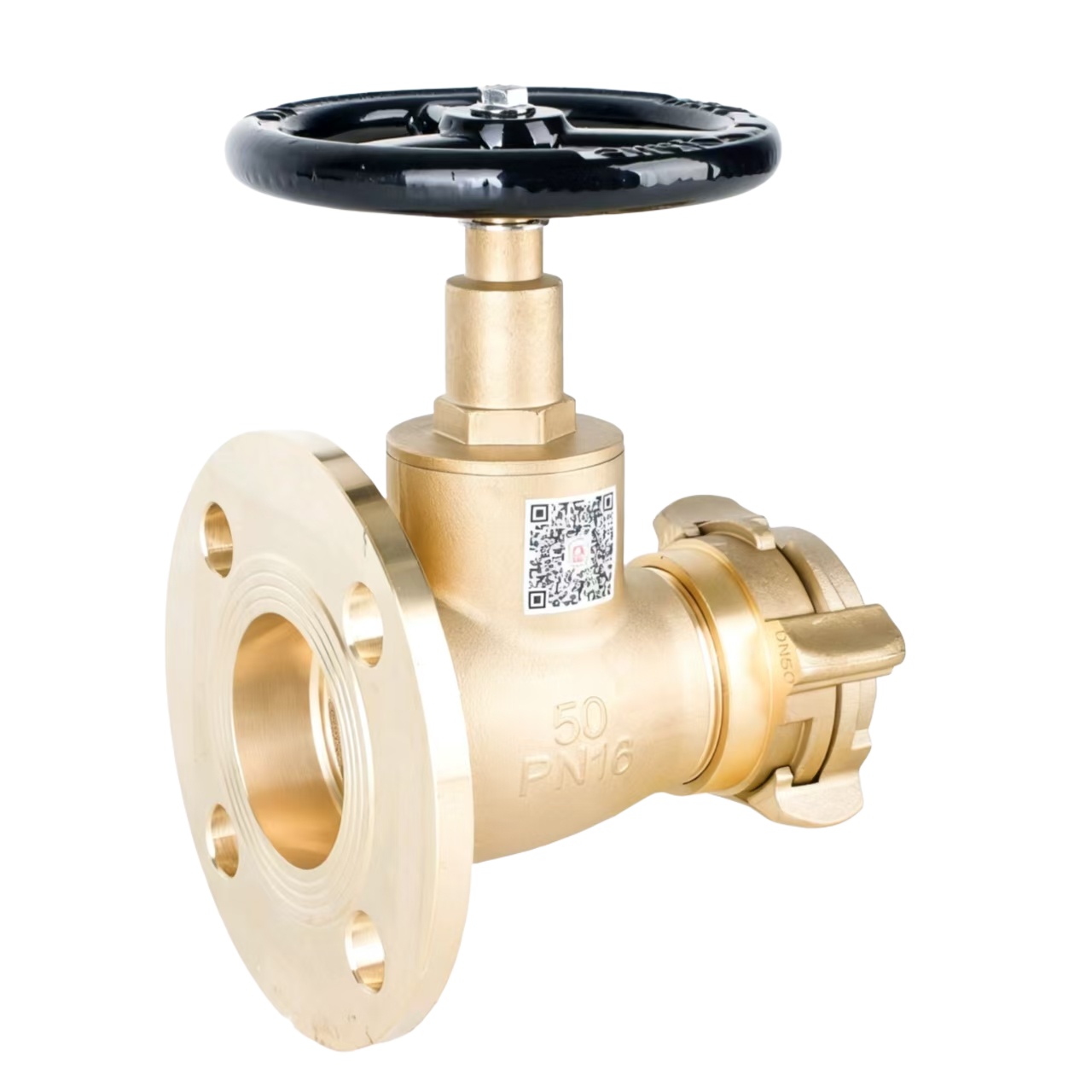 中岛式直通法兰消火栓