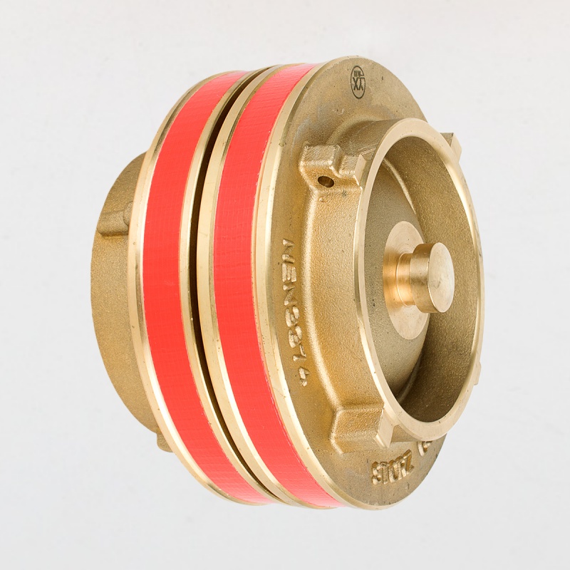 德式水消防接口（含闷盖）K81-G2 1/2&rdquo;F+盖 BR 黄铜